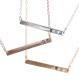 Birthstone Bar Necklaces in Gold, Silver and Rose Gold ~ Gratitude Necklace